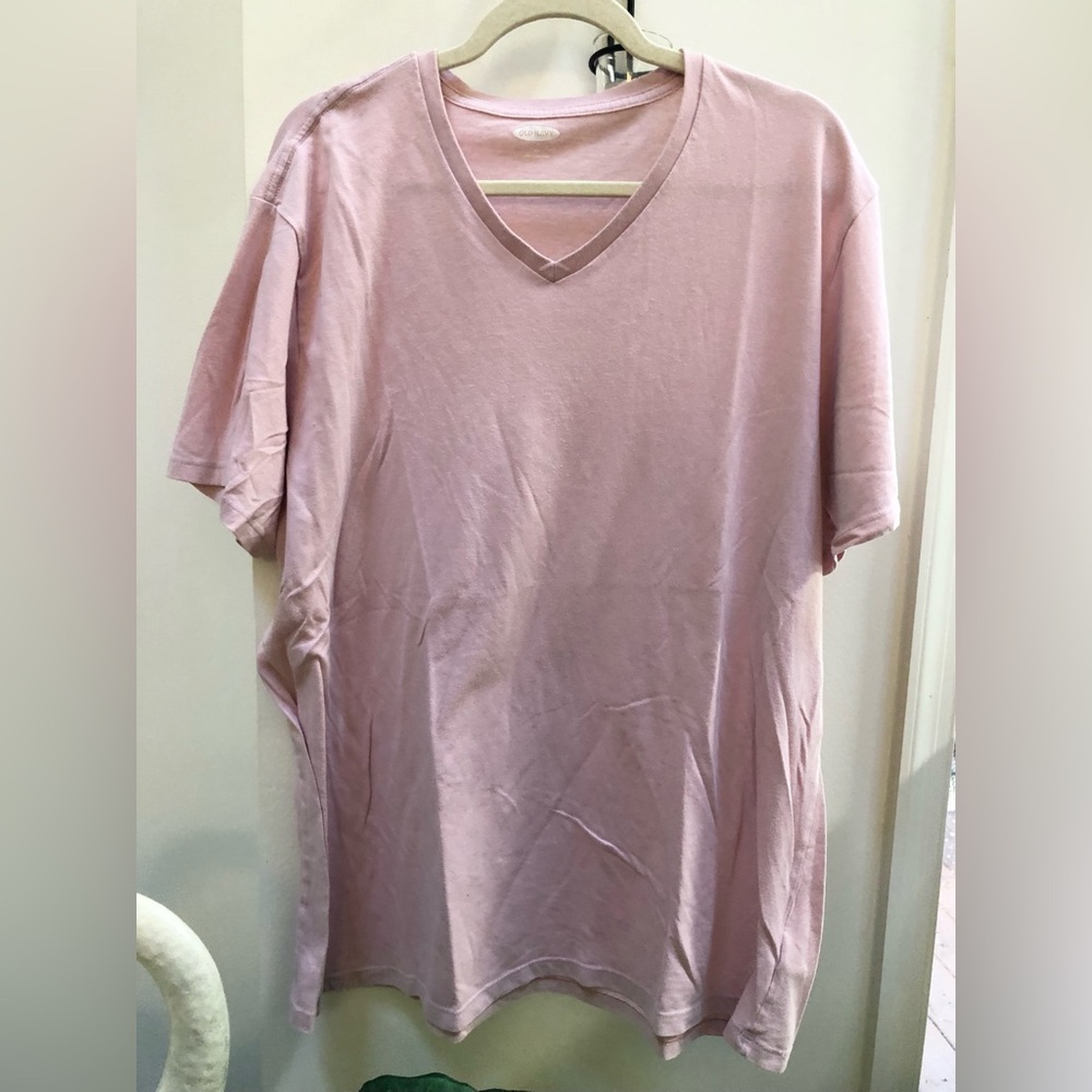 Old Navy Soft Pink Crew Neck Tee